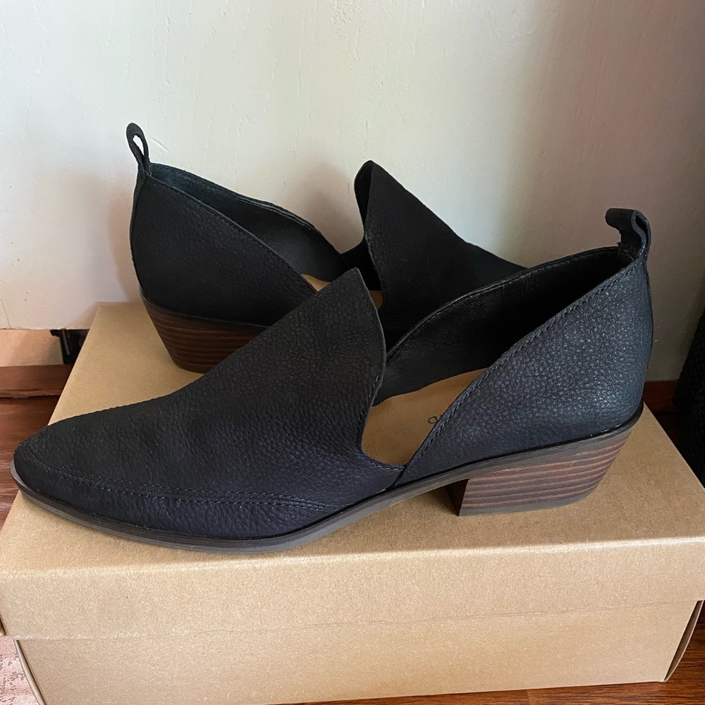 Lucky Brand Mahzan Block Heel Loafers